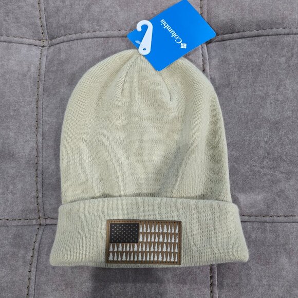NWT Columbia Tree Flag Cuffed Beanie One Size - Picture 1 of 4